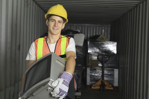 Safety measures during construction waste clearance